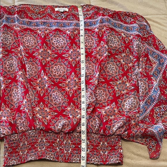 Max Studio Mandala Boho Blouse! - Picture 7 of 7